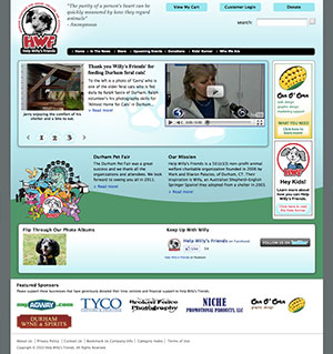 Help Willy's Friends Website
