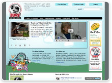 Screenshot of Help Willy's Friends website